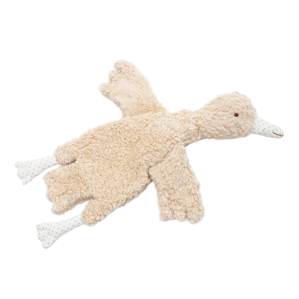 The Goose Plush Lovey – Soft Sherpa Baby Snuggle Toy