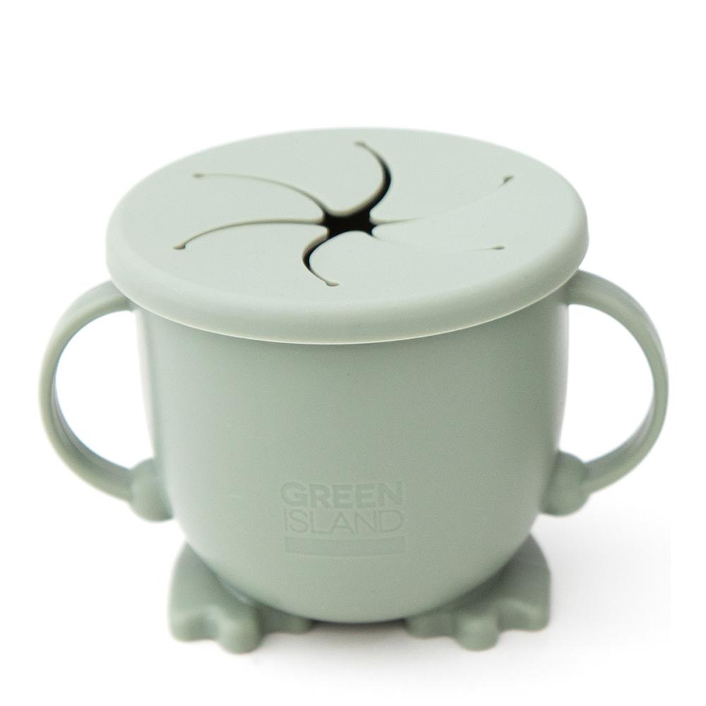 BPA free Green Island's Silicone Baby Snack Cup